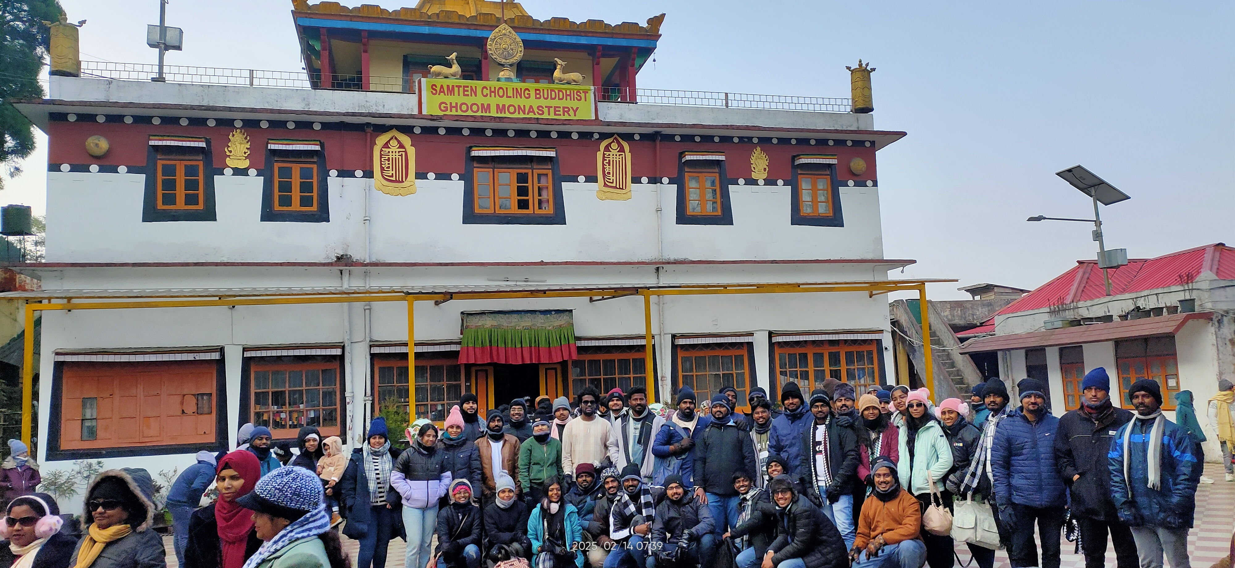Corporate MICE group traditional khada welcome at Bagdogra Airport by Suvidhaa Aapki